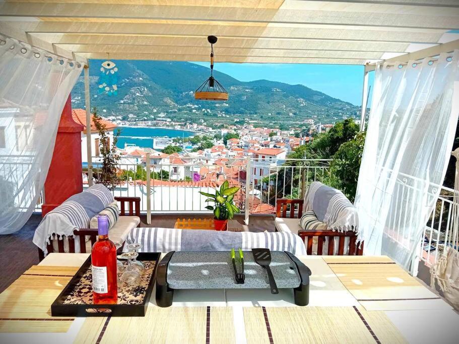 Duka'S Gardenhouse Villa Bandar Skopelos Luaran gambar